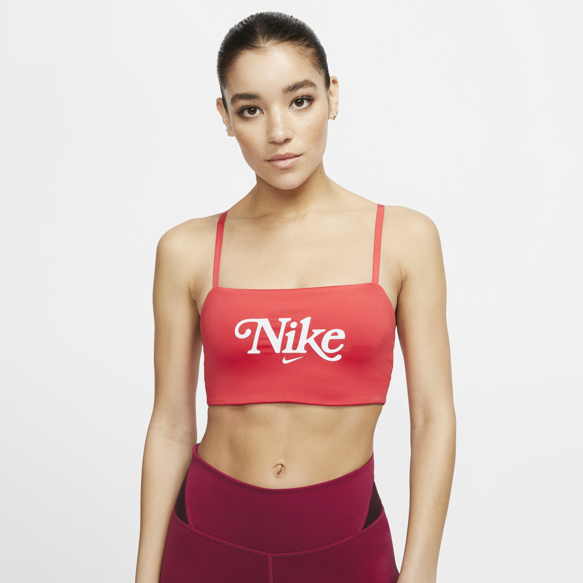 nike women's retro femme sports bra