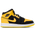 Jordan Air Jordan 1 Mid SE - Boys' Grade School Black/White/Yellow