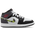 Jordan Air Jordan 1 Mid SE - Boys' Grade School Black/Yellow