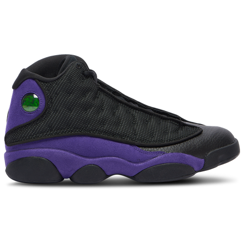 

Jordan Mens Jordan Retro 13 - Mens Basketball Shoes Black/Purple/White Size 10.0