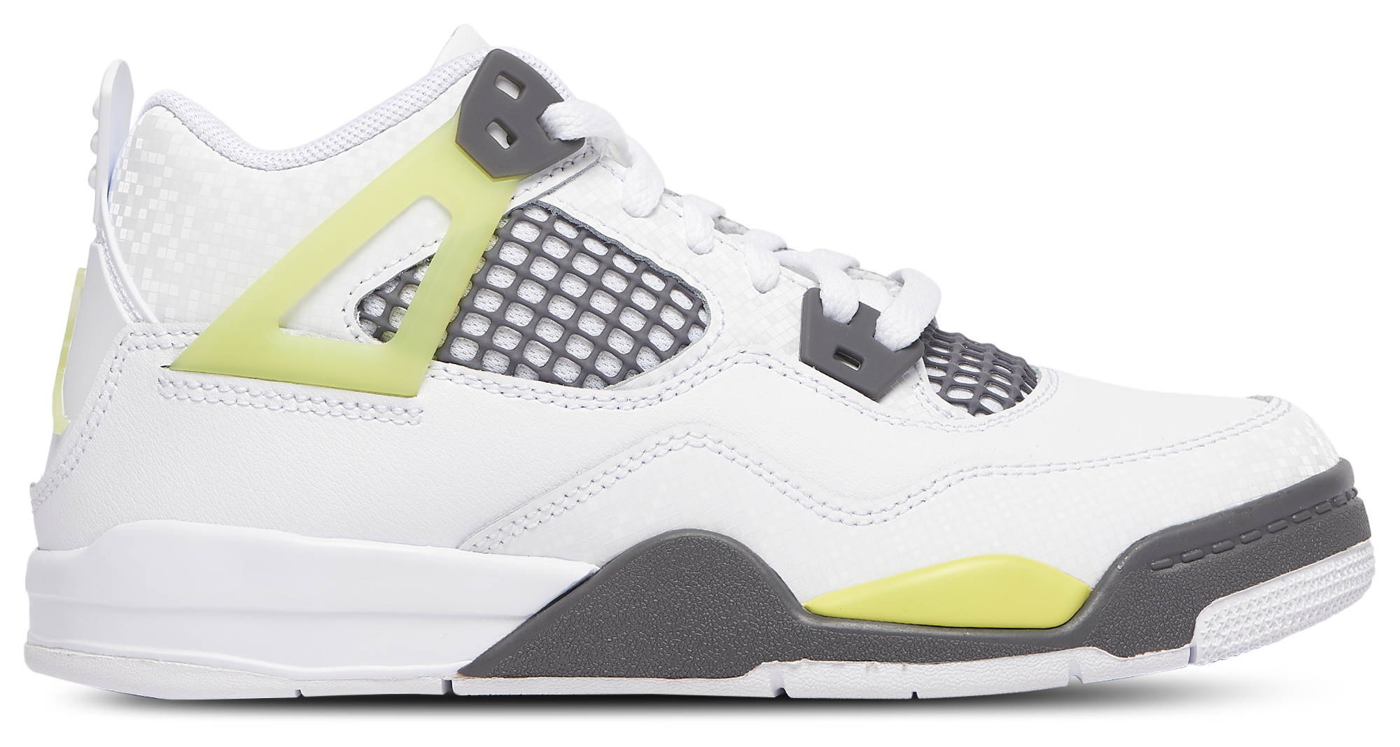 BTS⭐︎mos one⭐︎JK The Kids' Exclusive Air Jordan 4 Retro Light Lemon Twist