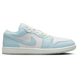 Men's - Jordan Air Jordan 1 Low SE - Sea Glass/Glacier Blue/Summit White
