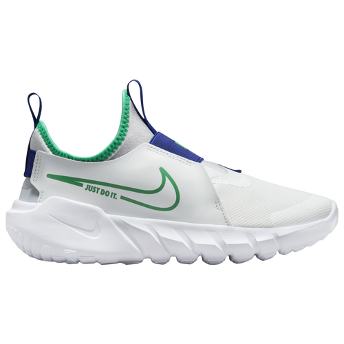 

Boys Nike Nike Flex Runner 2 - Boys' Grade School Running Shoe Pearl Platinum/Stadium Green/Summit White Size 06.0