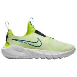 Boys' Grade School - Nike Flex Runner 2 - Volt/Bright Spruce