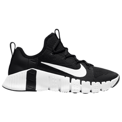 Women's - Nike Free Metcon 3 - Black/White/Volt