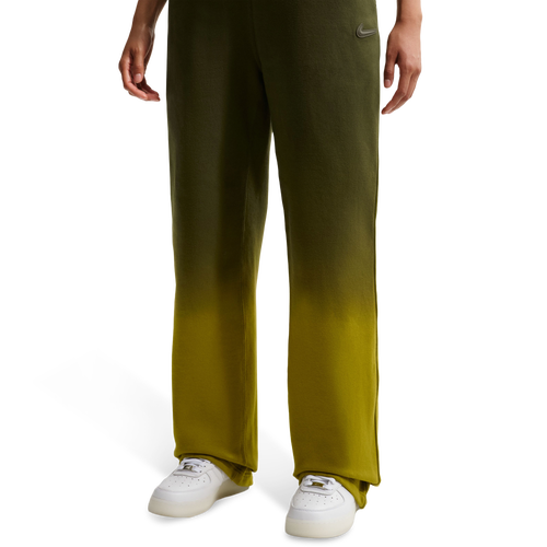 MENS - Nike Nocta CS Fleece Wash Pants - Moss/Medium Olive