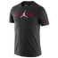 Jordan Raptors Courtside Statement Edition T-Shirt - Men's Black/Red