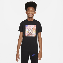 Boys' Grade School - Nike Tiger Photo T-Shirt - Black/Black