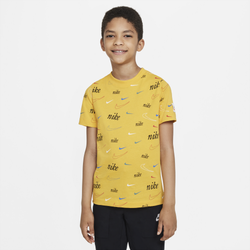 Boys' Grade School - Nike Swoosh 50 T-Shirt - Gold/Multi
