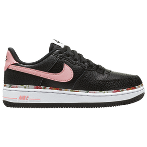 Grey And Red Air Force 1 Junior
