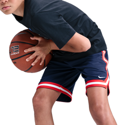 Boys' Grade School - Nike Dri-FIT DNA 24 Shorts - Midnight Navy/White