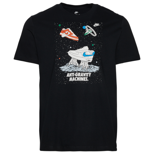 

Nike Mens Nike Anti Gravity T-Shirt - Mens Black/White Size XXL