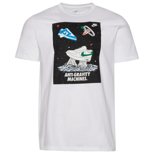 

Nike Mens Nike Anti Gravity T-Shirt - Mens White/Black Size S