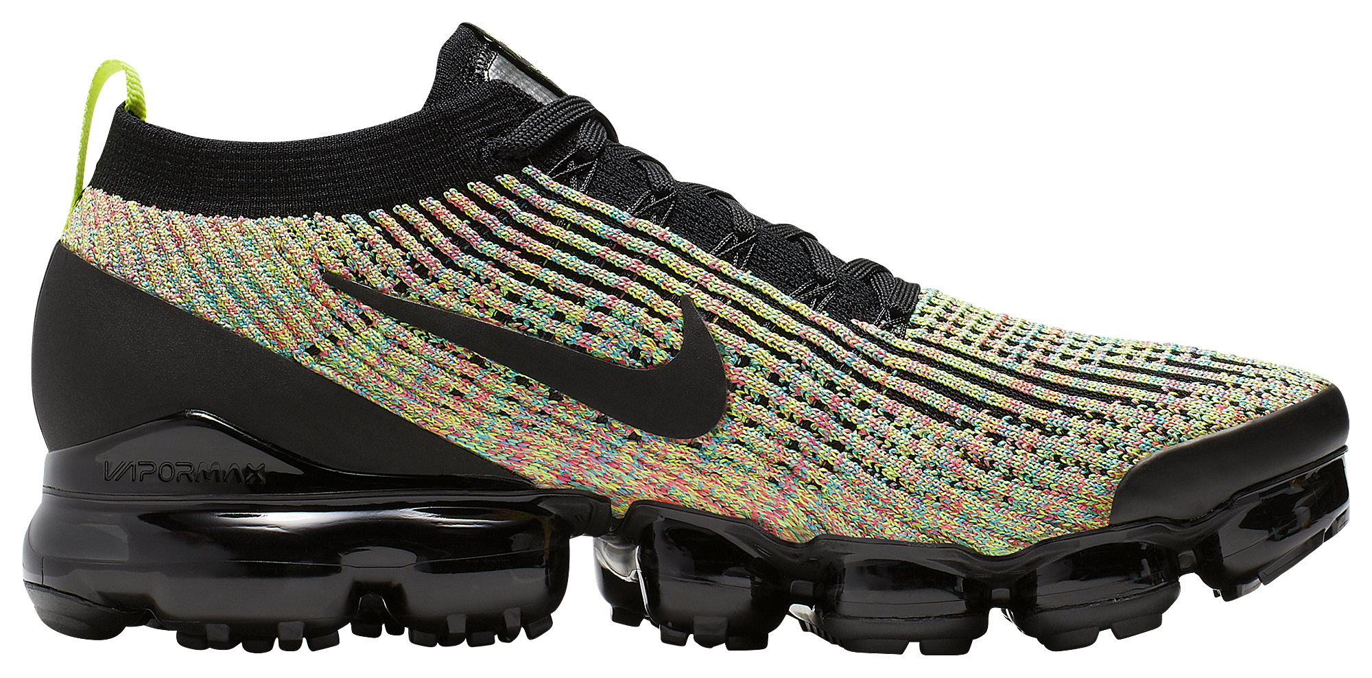 Nike Air VaporMax Flyknit 3 Junior Black Compare Union