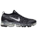 Black/White/Metallic Silver - Nike W Air Vprmx Flyknt 3-bk