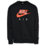 Nike Air Crew Fleece - Men's Black/Orange