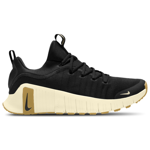 

Nike Mens Nike Free Metcon 6 - Mens Shoes Black/Coconut Milk/Gum Light Brown Size 11.0