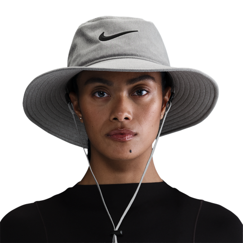 Nike DriFit Apex Bucket Wide Brim Hat - Nike Black/Light Smoke Grey