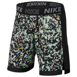 Girls' Grade School - Nike JDIY Mesh Shorts - Black/Emerald Rise 