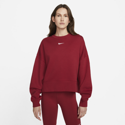Women's - Nike Sportswear Essential Collection Fleece Crew - Pink/Pink/White