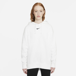 Women's - Nike Collection Fleece Hoodie - White/Black