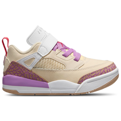 Girls' Preschool - Jordan Spizike Low Fem - Rush Fuchsia/Pale Ivory/Fusion Red