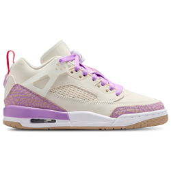 Girls' Grade School - Jordan Spizike Low - Pale Ivory/Fuchsia