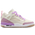 Jordan Spizike Low - Girls' Grade School Pale Ivory/Fuchsia