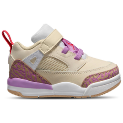 Girls' Toddler - Jordan Spizike Low - Pale Ivory/Fuchsia