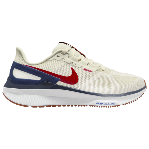 

Nike Mens Nike Air Zoom Structure 25 - Mens Running Shoes Sea Glass/Midnight Navy/University Red Size 12.0