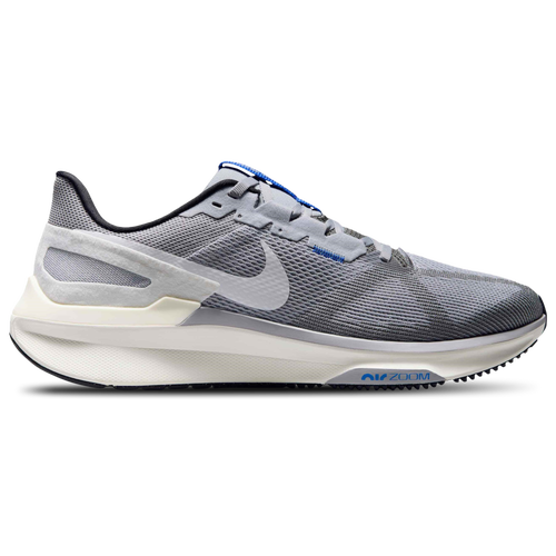 

Nike Mens Nike Air Zoom Structure 25 - Mens Running Shoes Wolf Grey/White/Smoke Grey Size 7.5