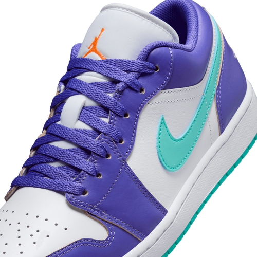 Purple and teal sneakers on sale