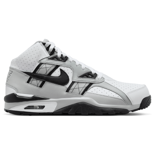 

Nike Mens Nike Air Trainer SC High - Mens Training Shoes Black/White/Light Smoke Grey Size 10.5