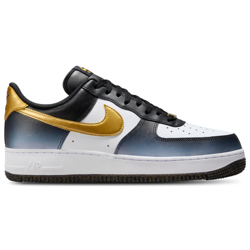 MENS - Nike Air Force 1 07 PRM 50th Anniversary - White/Gold Black