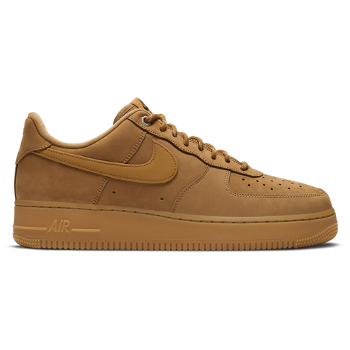 

Nike Mens Nike Air Force 1 Low - Mens Basketball Shoes Flax/Wheat/Gum Light Brown Size 9.5