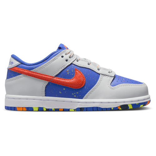 

Boys Preschool Nike Nike Dunk Low - Boys' Preschool Shoe Blue/Orange Size 03.0