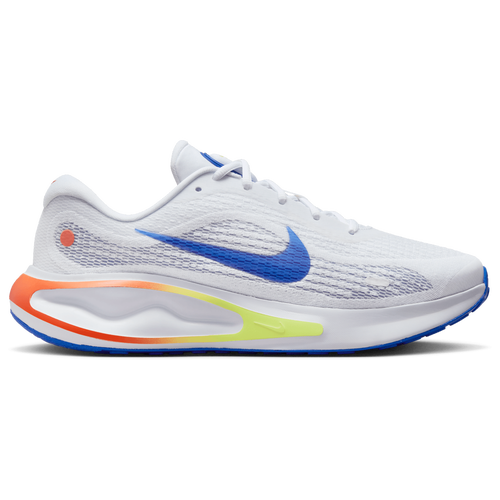 

Nike Mens Nike Journey Run - Mens Running Shoes Grey/White/Blue Size 11.0