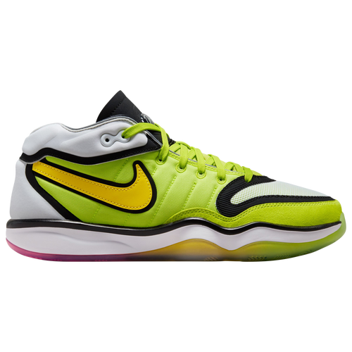 

Nike Mens Nike Zoom GT Hustle 2 - Mens Basketball Shoes Black/Volt/Red Size 08.5