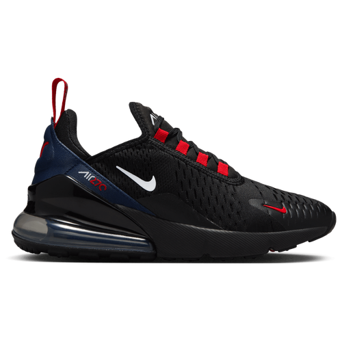 

Boys Nike Nike Air Max 270 BTS - Boys' Grade School Shoe Black/Navy/Red Size 04.0
