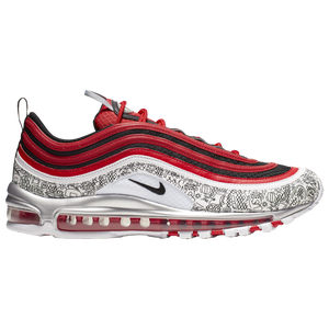 Nike Air Max 97 Shoes | Foot Locker Nike Air Max 97 Plus TN Metal Silver Red Sneakers Men's