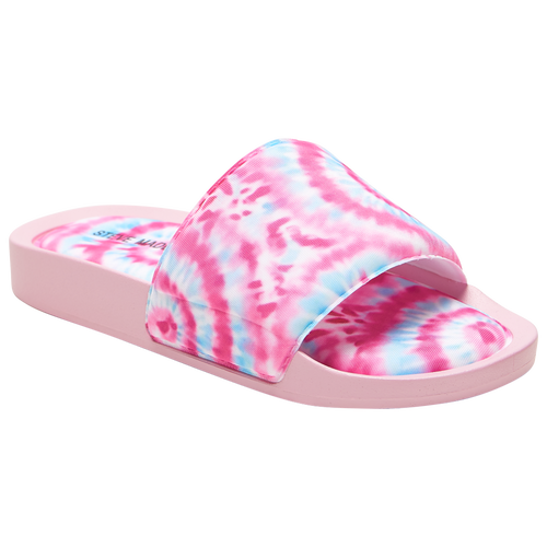 

Girls Steve Madden Steve Madden Jamil - Girls' Grade School Shoe Blue/Pink Size 07.0