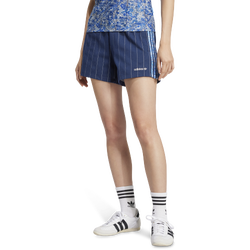 Women's - adidas Originals x Liberty London Tonal Lifestyle Shorts - Chalk White/Night Indigo