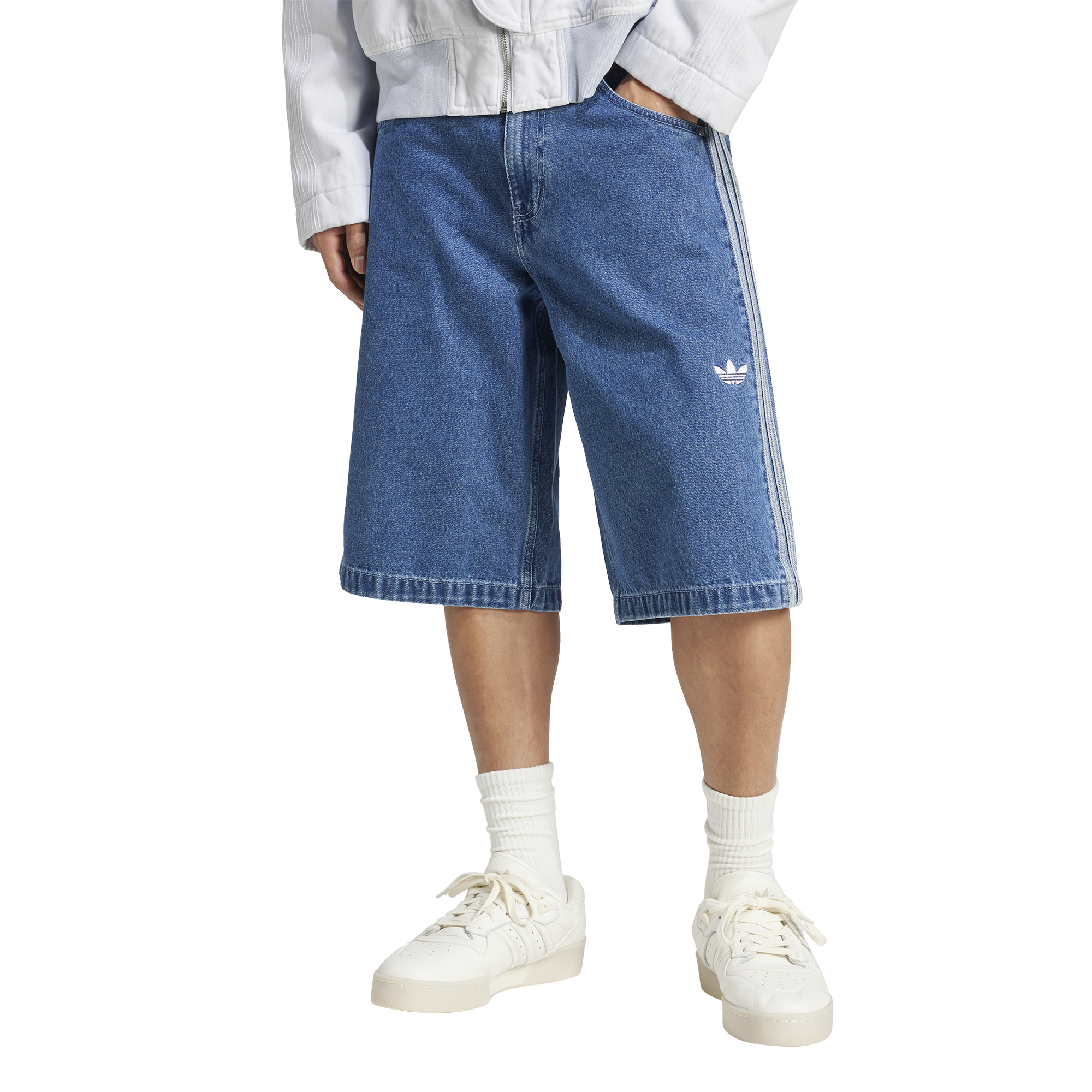 ADIDAS[送料込] ADICOLOR DENIM FIREBIRD SHORTS adidas Originals adicolor Denim Firebird Shorts | Foot Locker