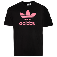 Pink and black adidas shirt best sale