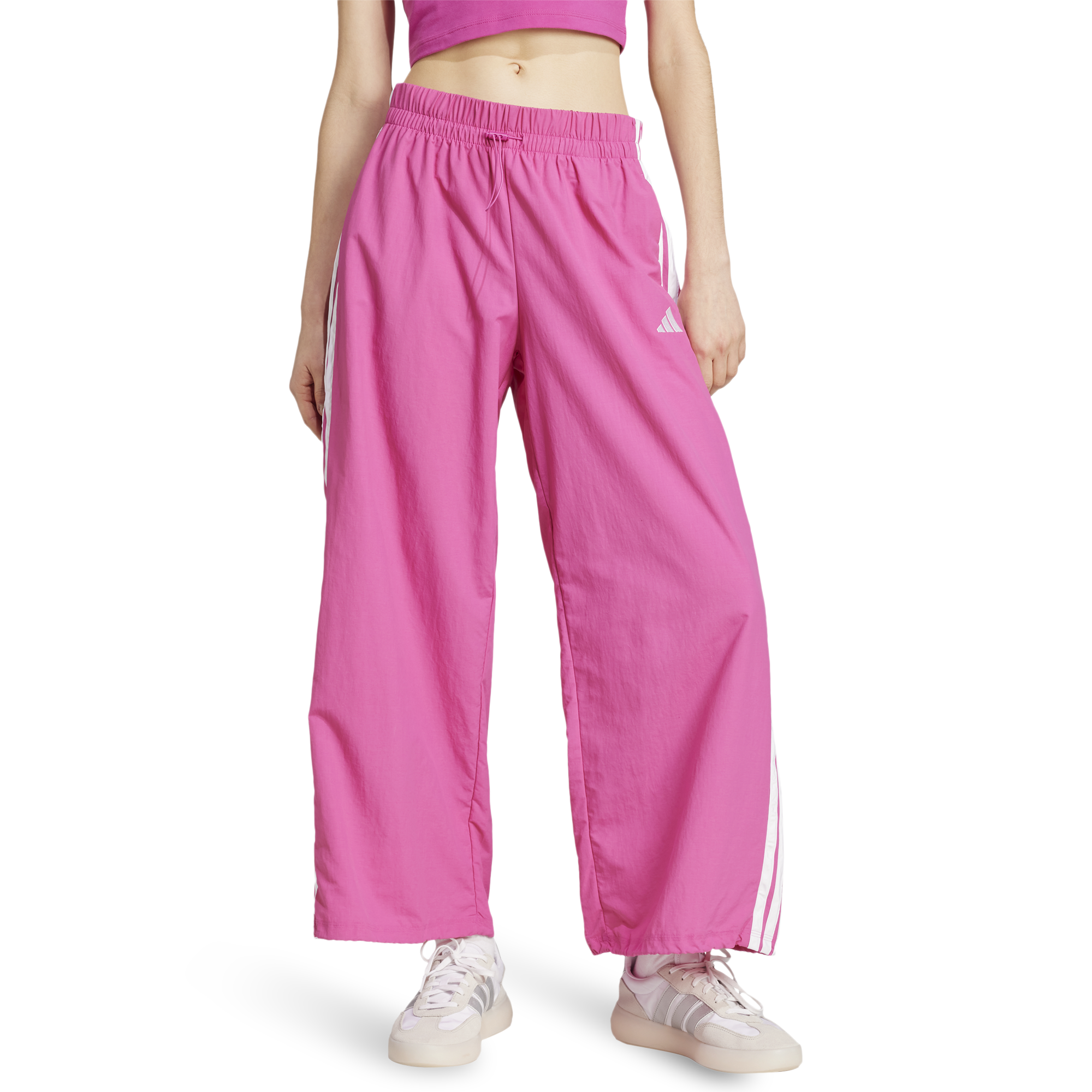 adidas Essentials 3-Stripes Woven Parachute Pants | Foot Locker