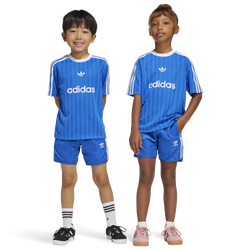 Boys' Preschool - adidas Football T-Shirt Set - Blue/White