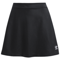 Women's - adidas 3 Stripes Mini Skirt - White/Black