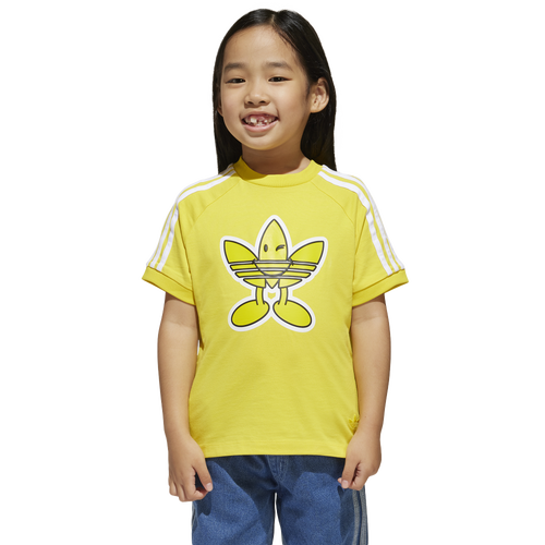 BOYS - adidas Originals x Smiley World T-Shirt - Yellow