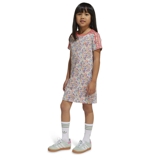 送料無料 通販 激安 adidas Originals x Liberty London T-Shirt Dress | Kids Foot 服＆ファッション小物