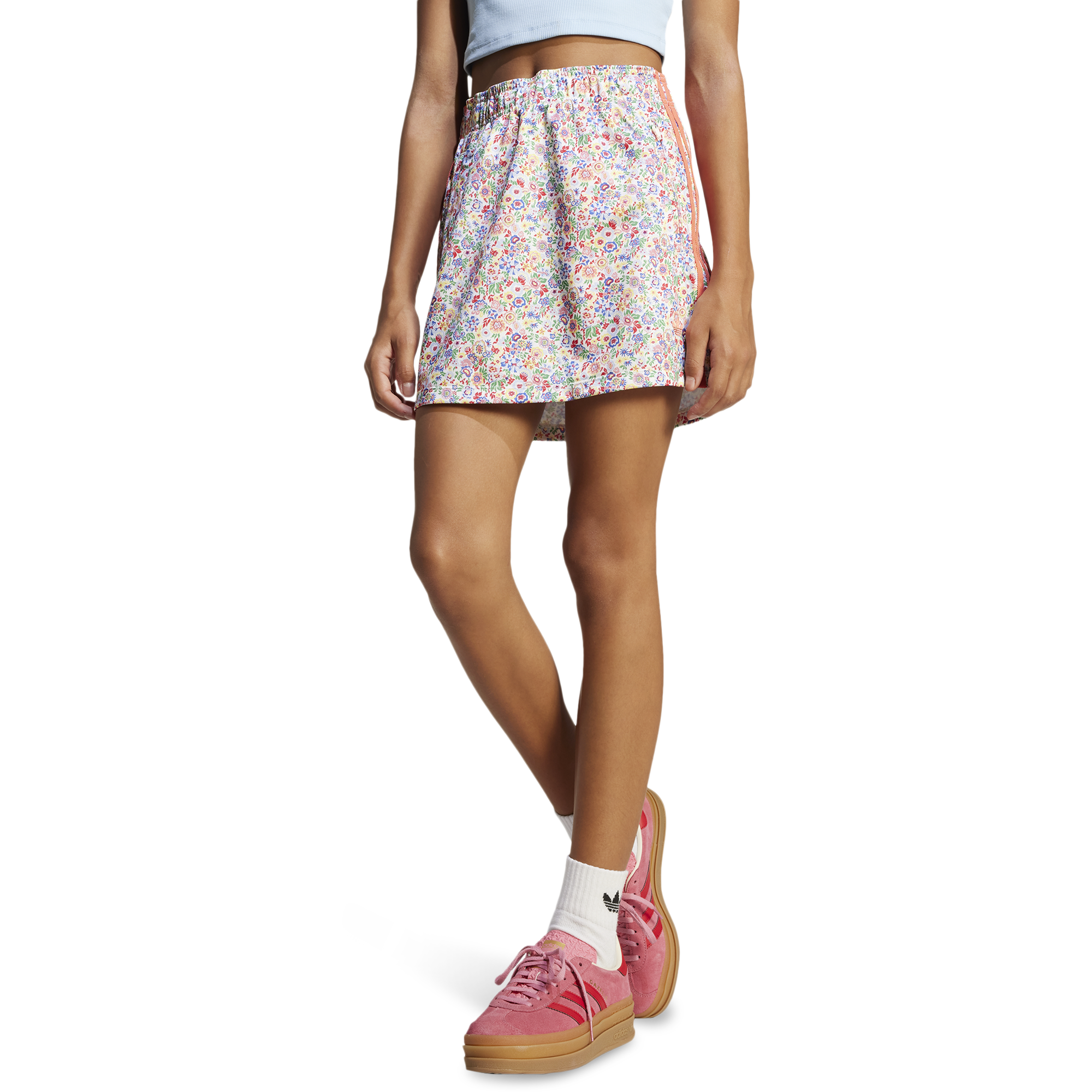 adidas originals smocked skirt 在庫僅少 adidas Originals smocked skirt in black | ASOS